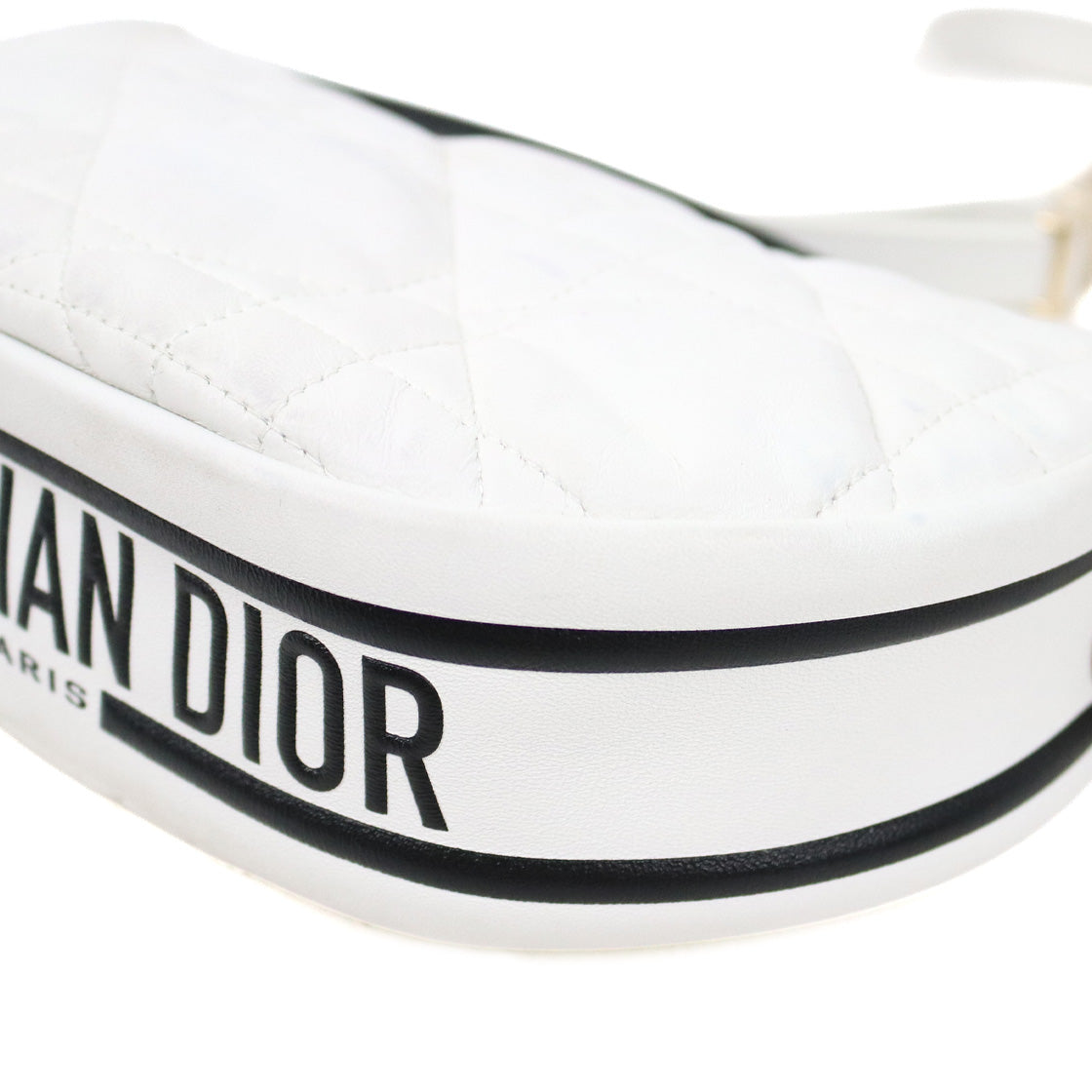 Dior White Black Vibe Hobo Bag