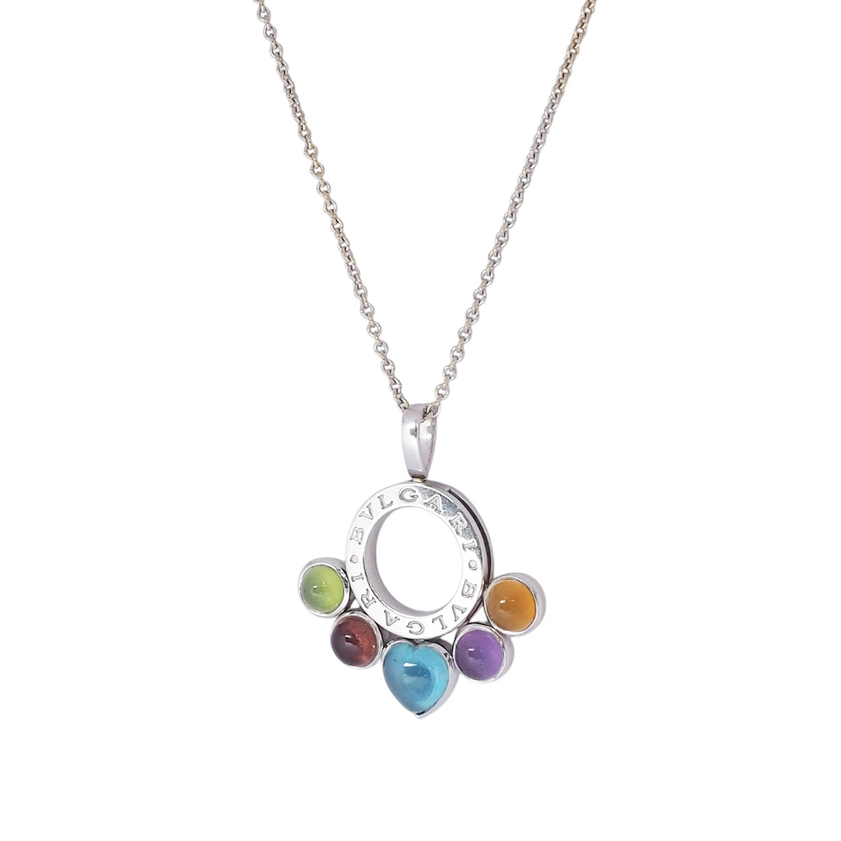 Bulgari White Gold Allegra Necklace