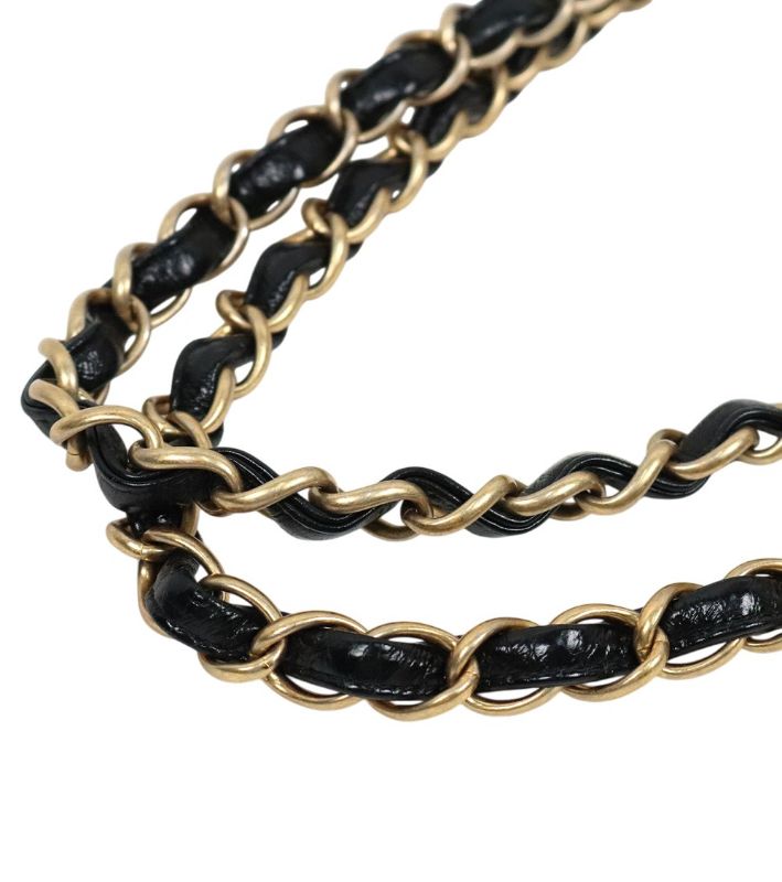 Chanel Black CC Season Shopper Shoulder Bag
