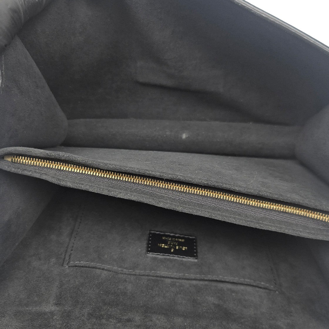 Louis Vuitton MM Black Epi Dauphine Shoulder Bag