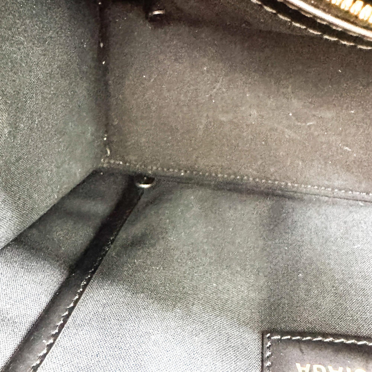 Balenciaga Navy Cabas XS Canvas Tote Bag Natural Black