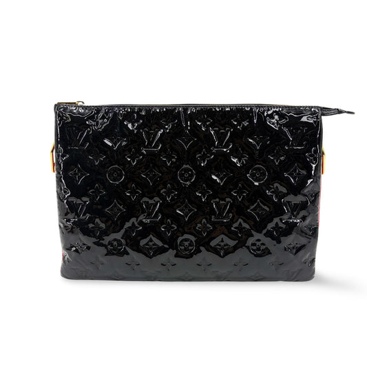 Louis Vuitton Monogram Vernis Pochette Cosmetic PM Noir