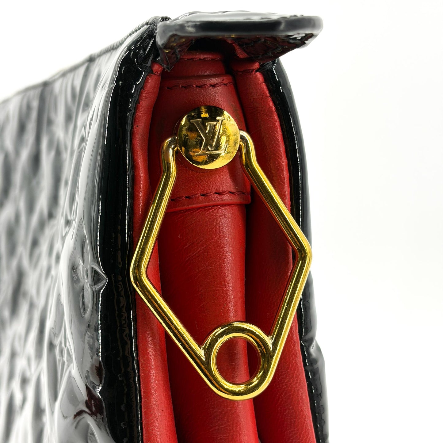 Louis Vuitton Monogram Vernis Pochette Cosmetic PM Noir