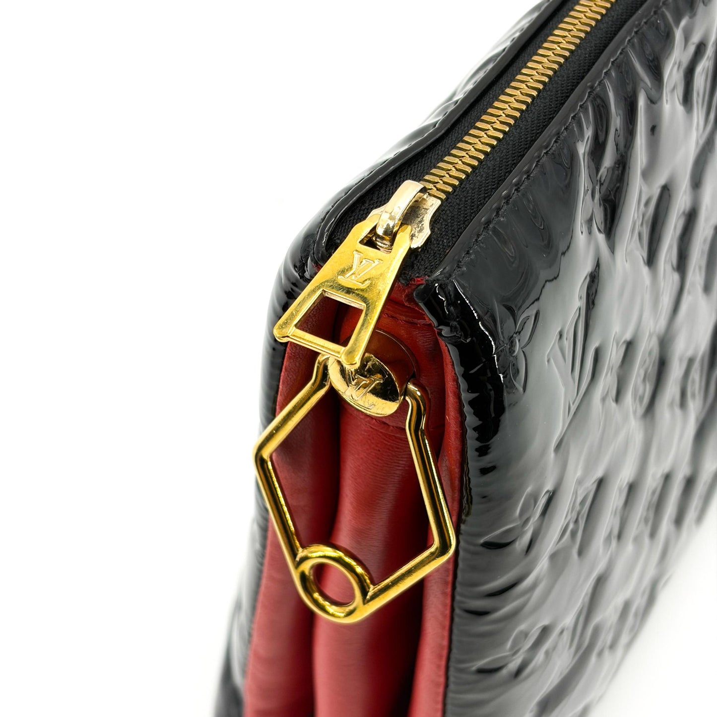 Louis Vuitton Monogram Vernis Pochette Cosmetic PM Noir