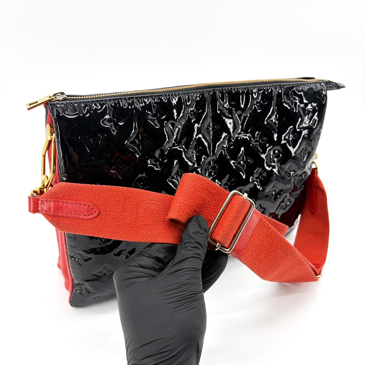 Louis Vuitton Monogram Vernis Pochette Cosmetic PM Noir