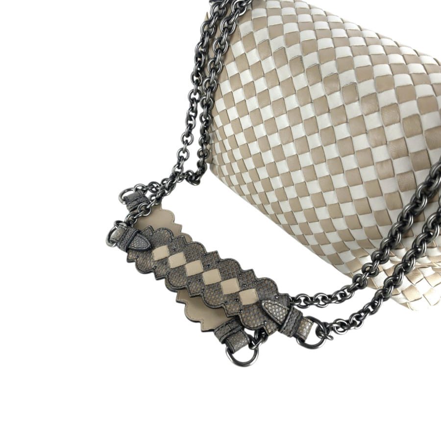 Intrecciato Flap Shoulder Bag Crossbody Bag 549827