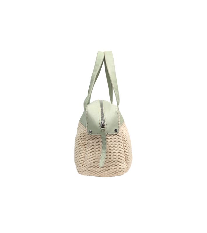 Chanel Mint Logo Shoulder Bag