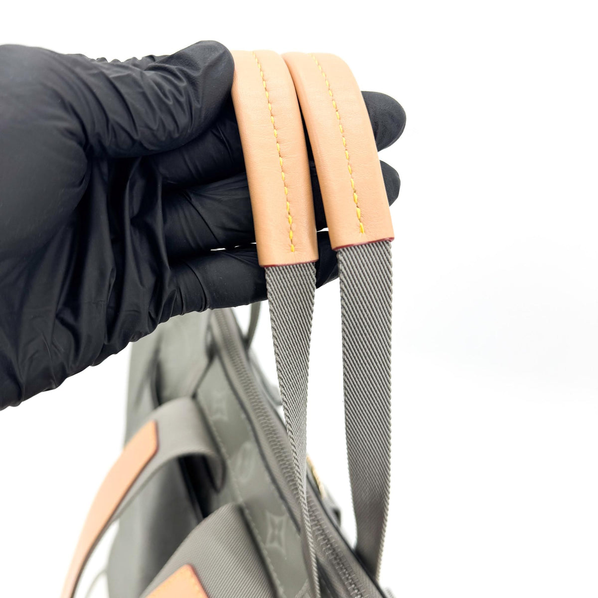 Louis Vuitton Monogram Titanium Zipper Tote and Backpack