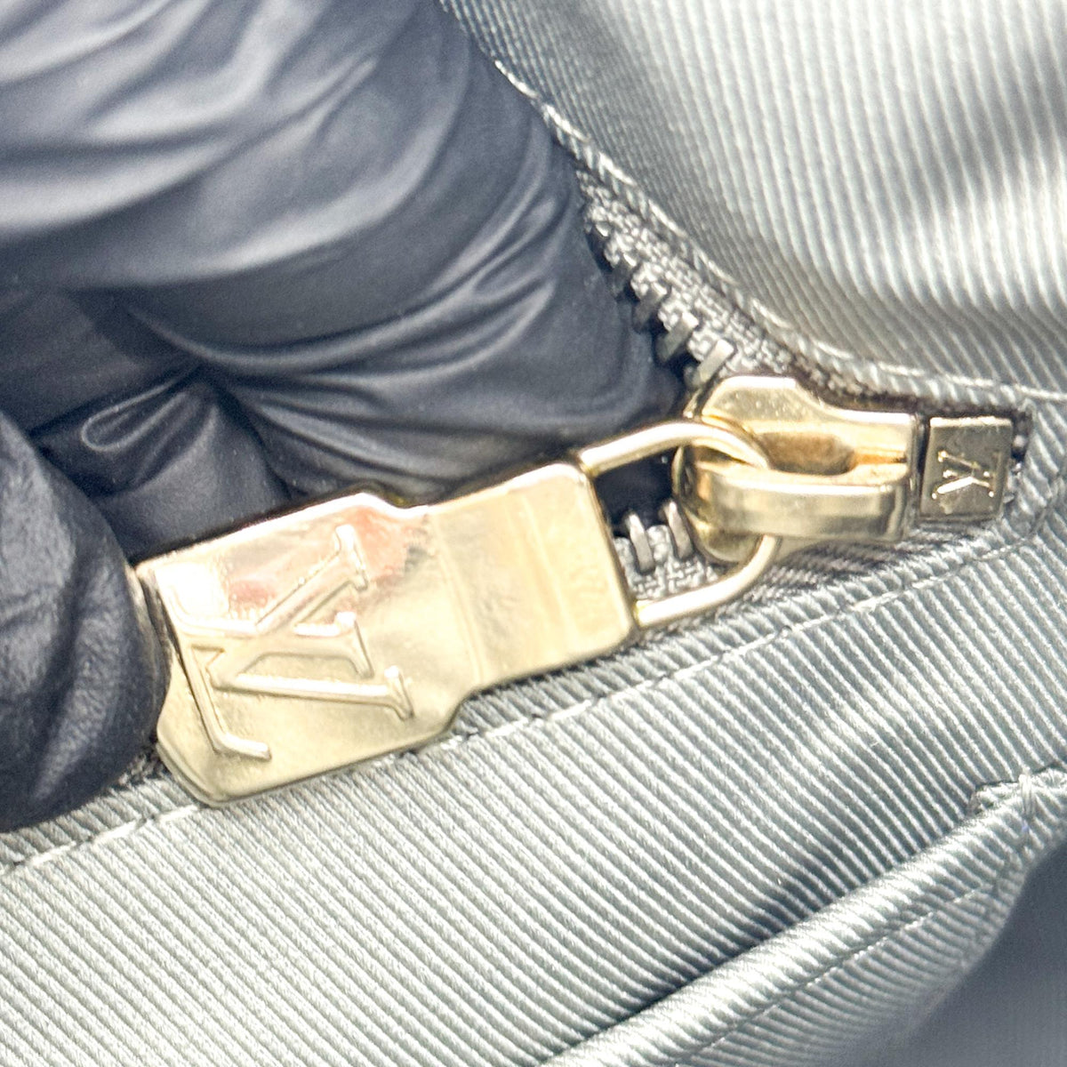 Louis Vuitton Monogram Titanium Zipper Tote and Backpack