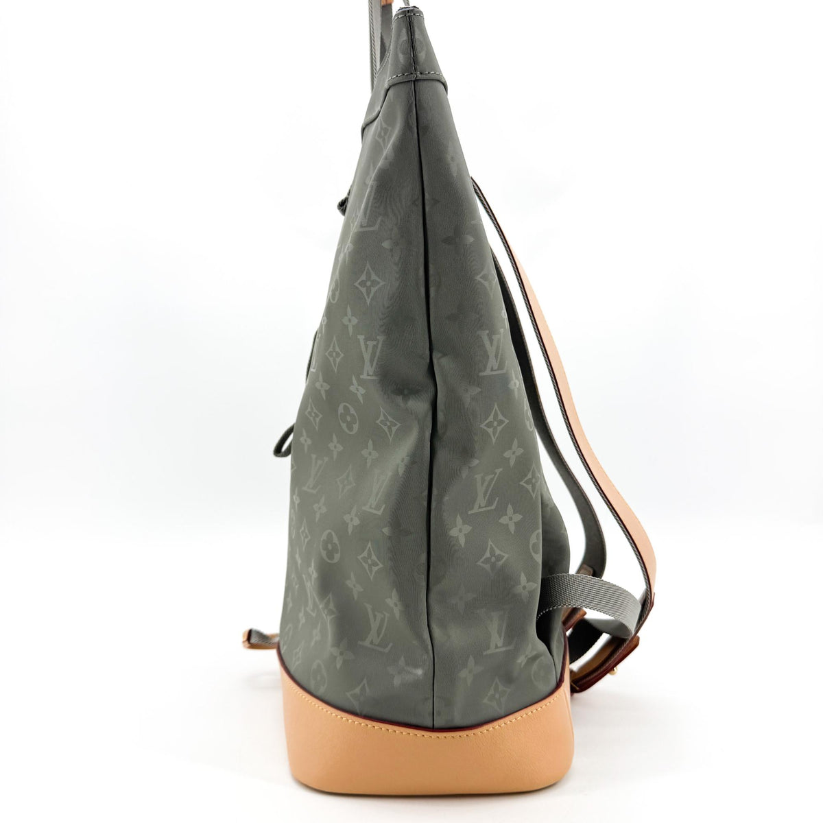 Louis Vuitton Monogram Titanium Zipper Tote and Backpack