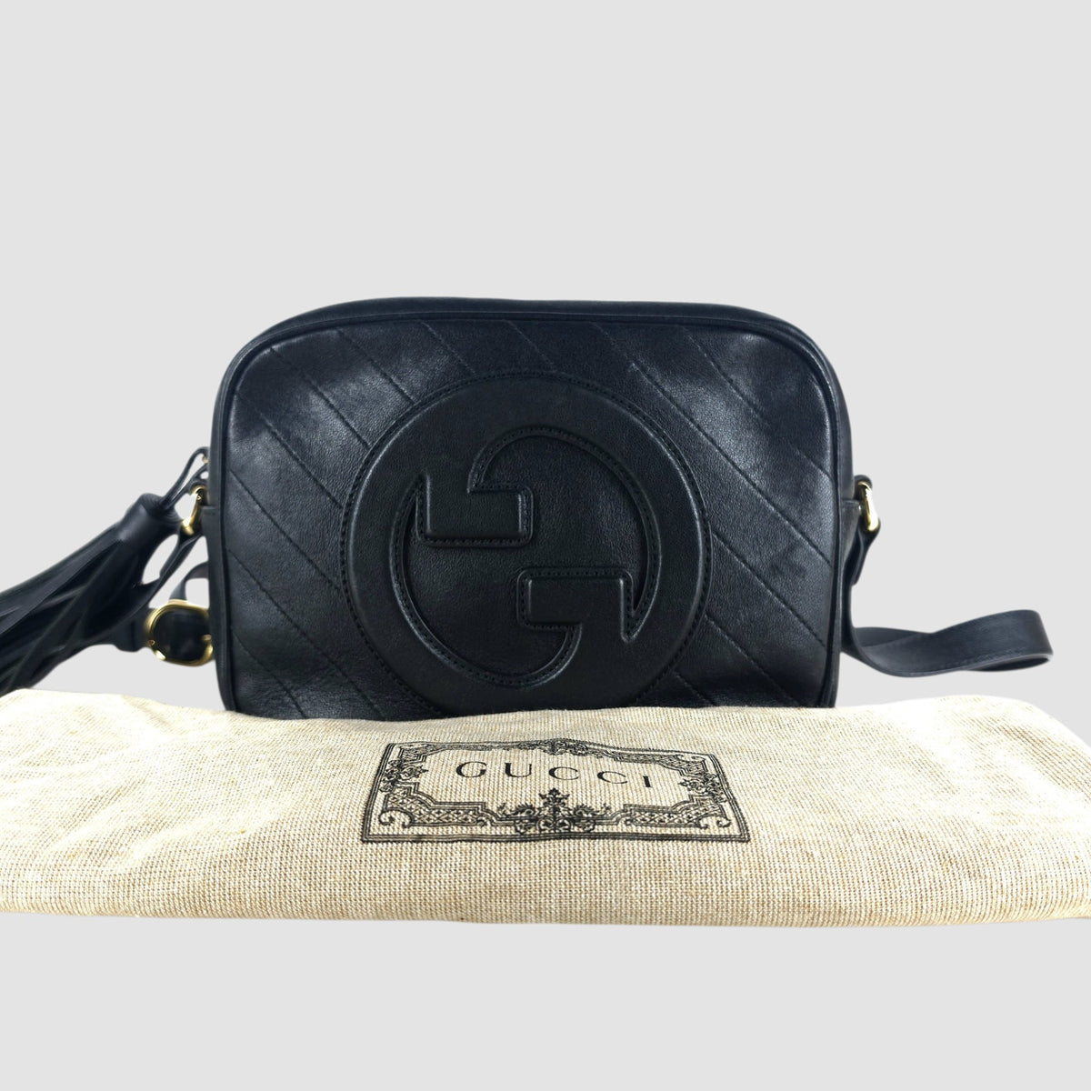 Small Blondie Interlocking Shoulder Bag Crossbody Bag 742360
