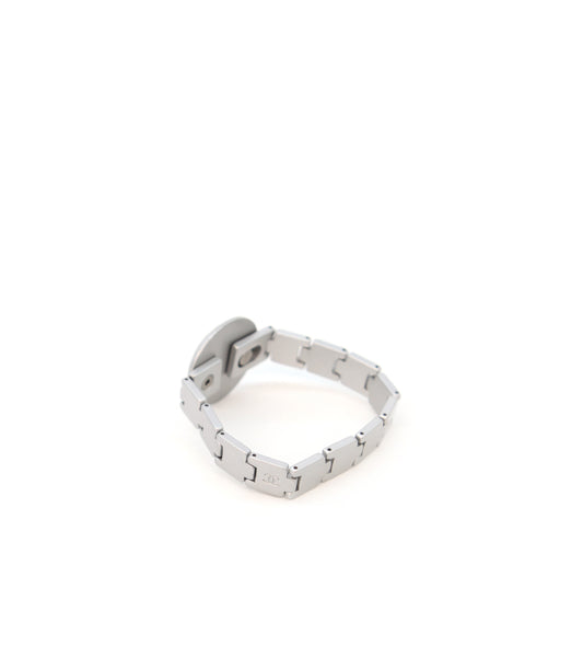 Chanel Cocomark Belt Silver Bracelet