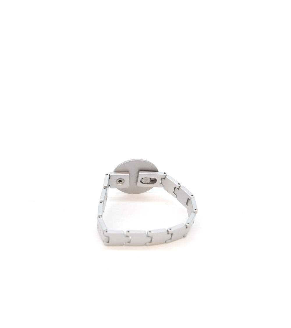 Chanel Cocomark Belt Silver Bracelet