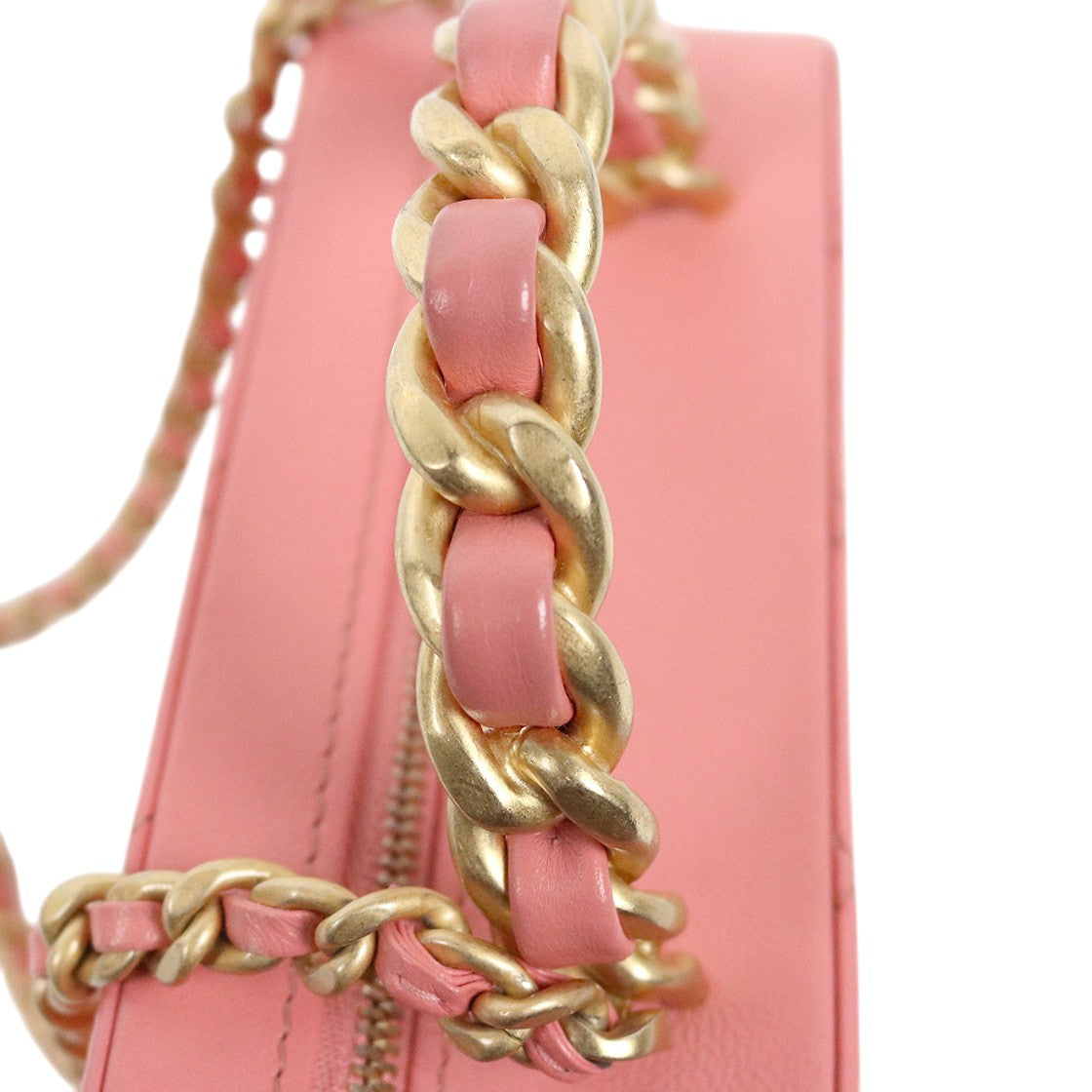 Chanel Pink Cosmetics Top-Handle Vanity Bag