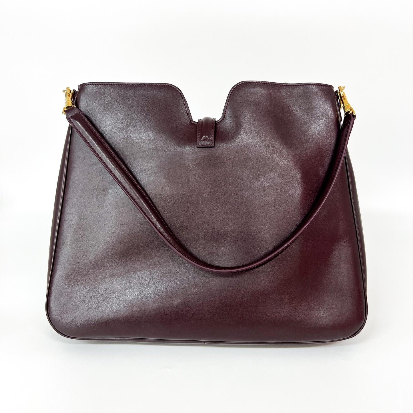 Celine Medium Soft 16 Camille Burgundy