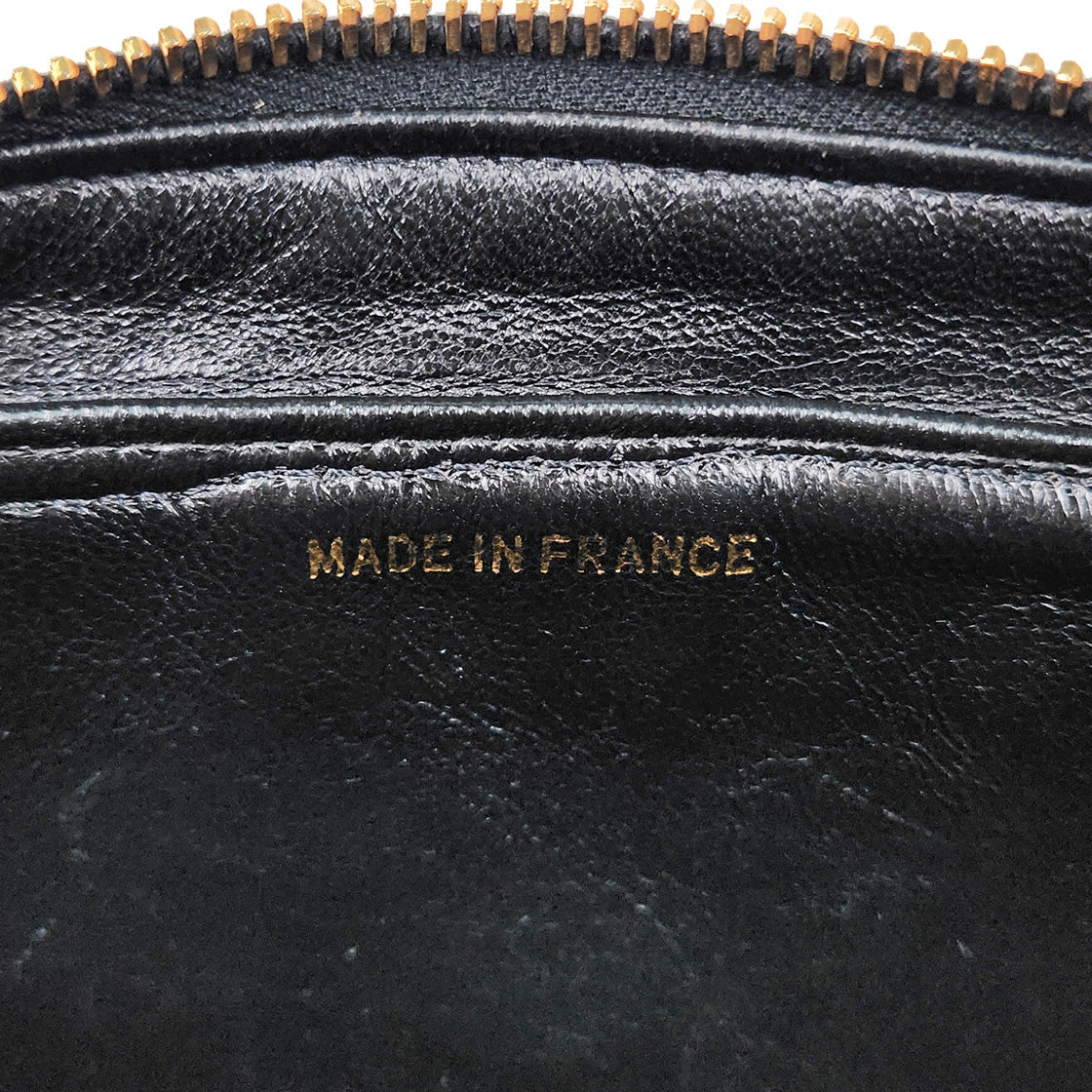 Chanel Black Faden Big CC Backpack