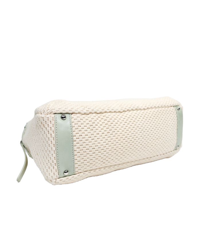 Chanel Mint Logo Shoulder Bag