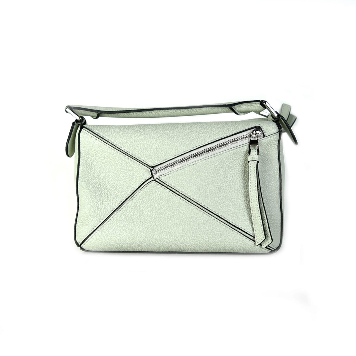Small Puzzle Edge Tote Bag Shoulder Bag