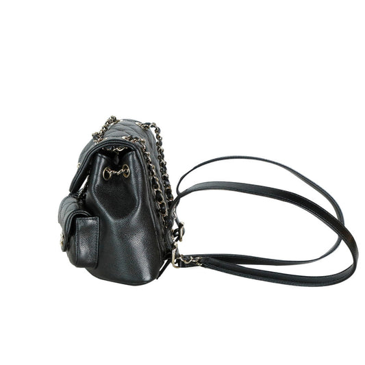 Small Caviar Duma Two-Pocket Backpack AS3787