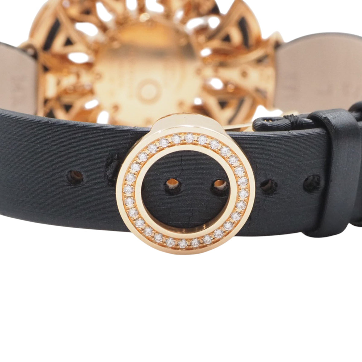 Bulgari 102216 Rose Gold Diamond Divas' Dream Quartz Watch