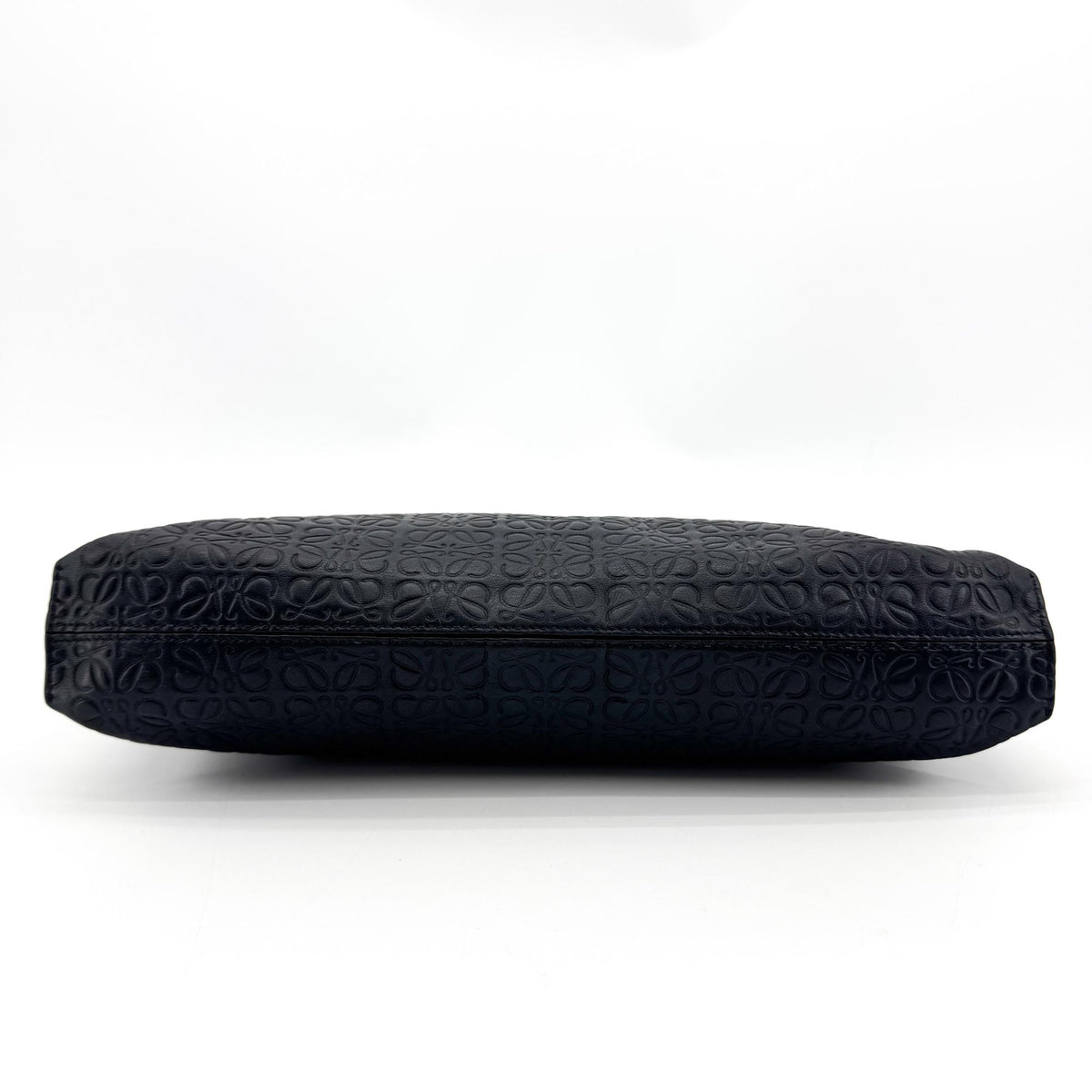 Loewe Tee Clutch Repeat Anagram Black
