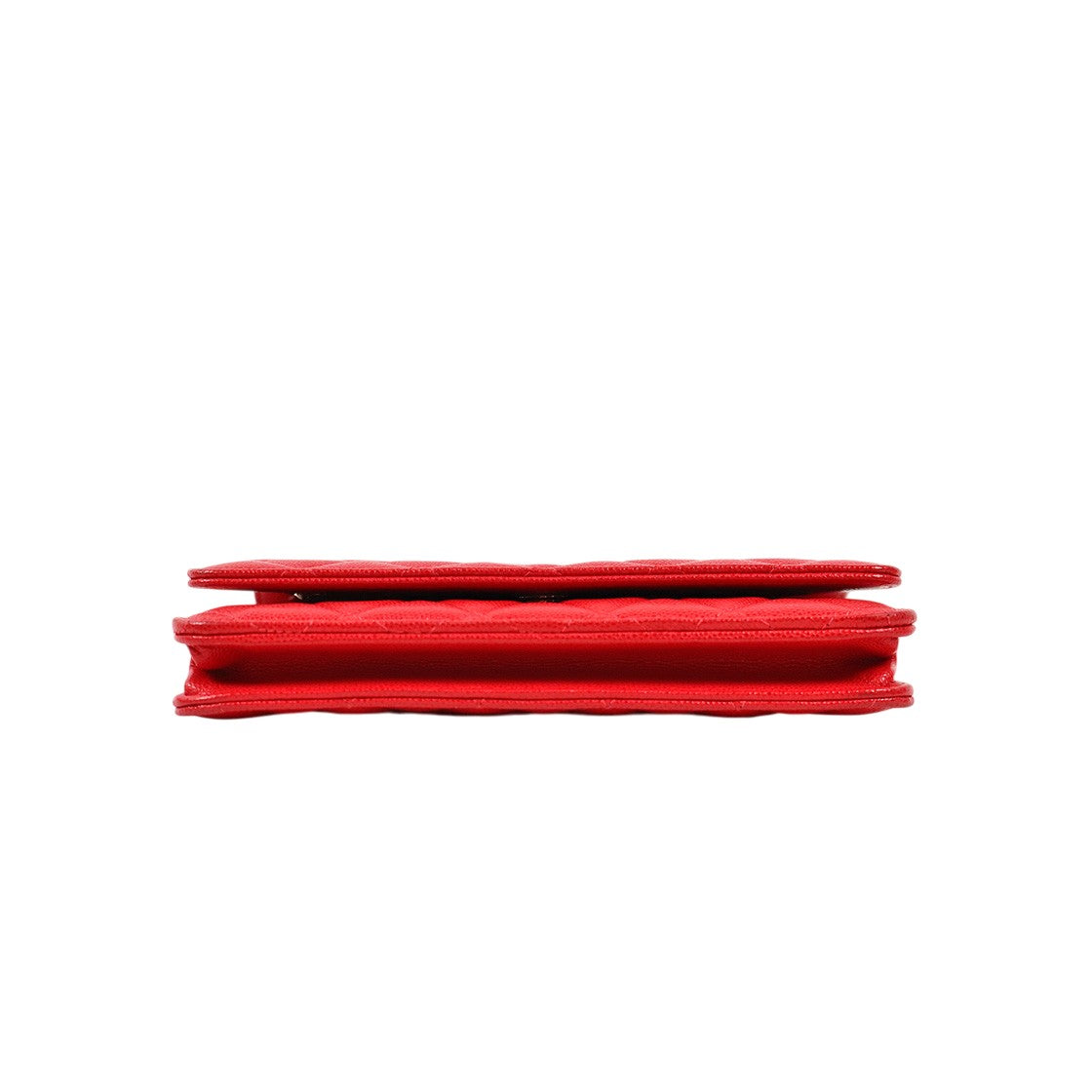Chanel Red Caviar Skin WOC Crossbody Bag