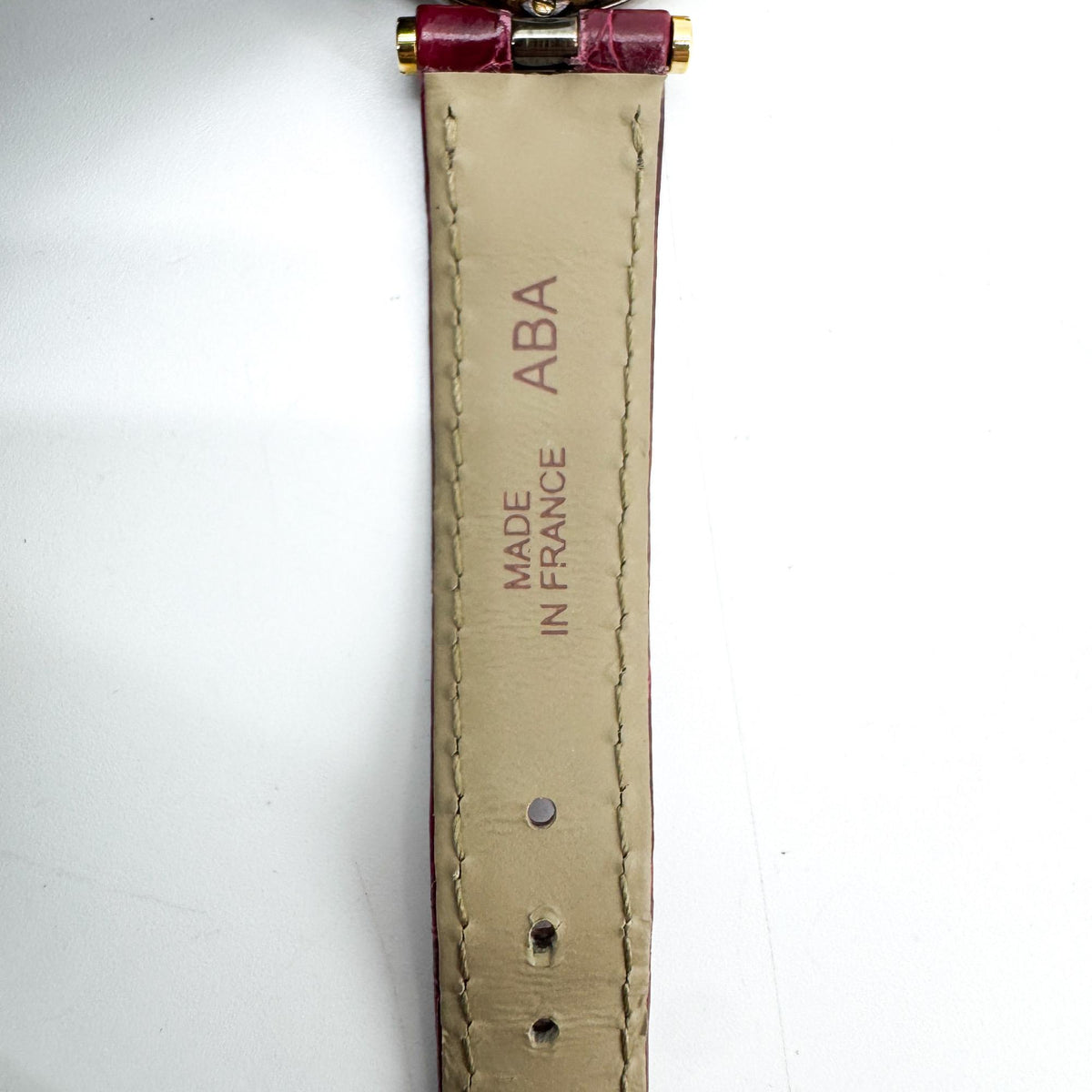 Cartier Must Vendôme Burgundy Black