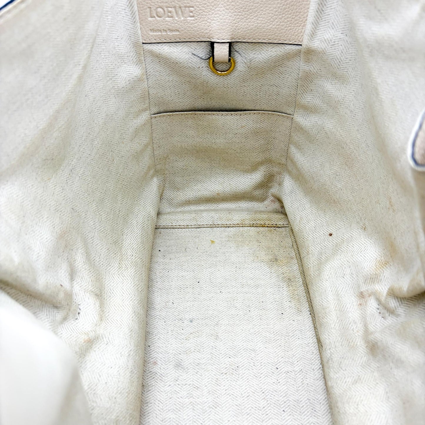 Loewe Medium Hammock Bag Soft Grain Calfskin Sand