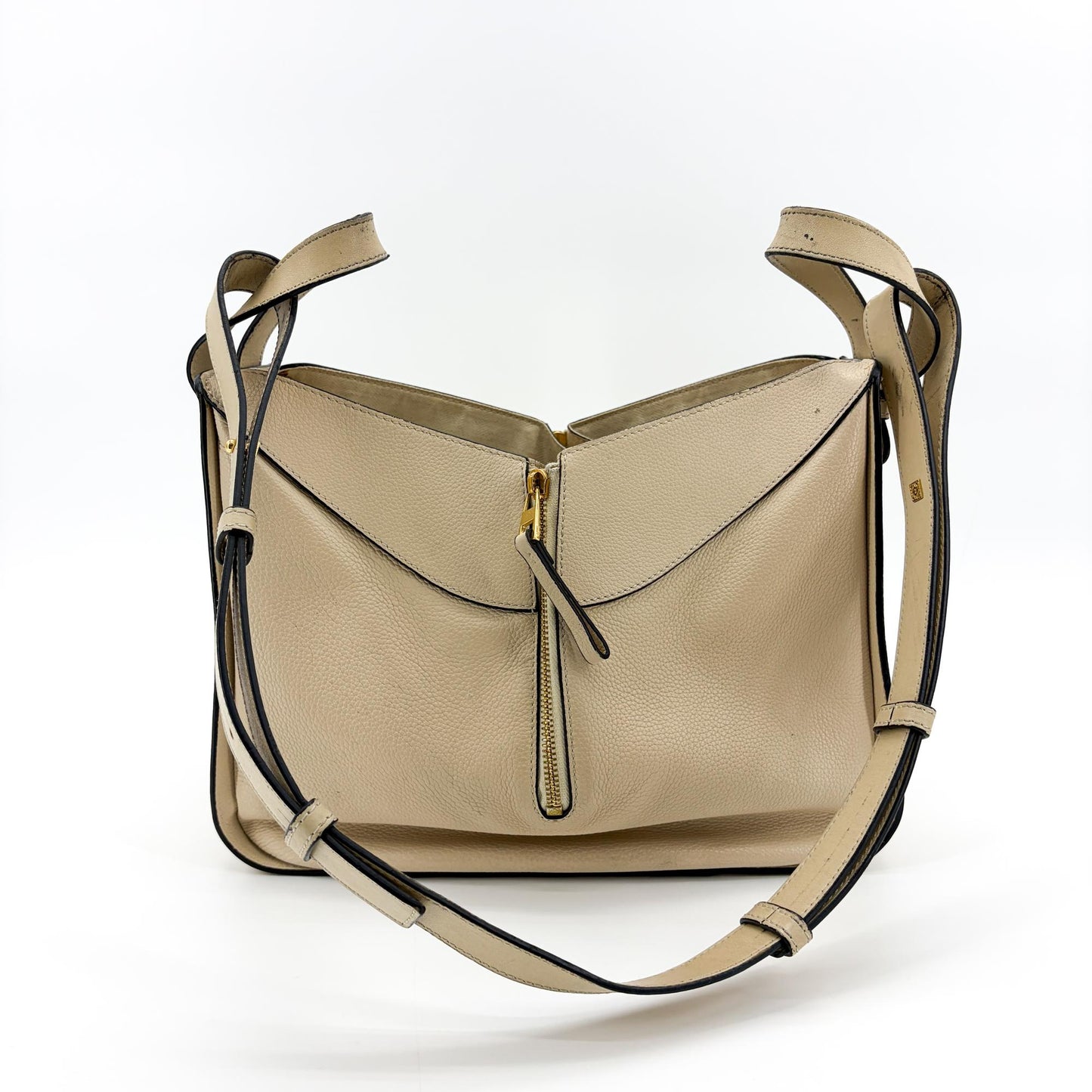 Loewe Medium Hammock Bag Soft Grain Calfskin Sand
