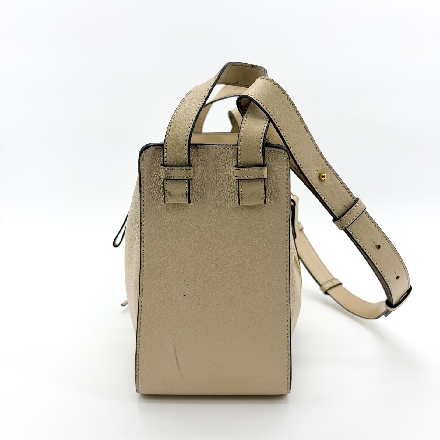 Loewe Medium Hammock Bag Soft Grain Calfskin Sand