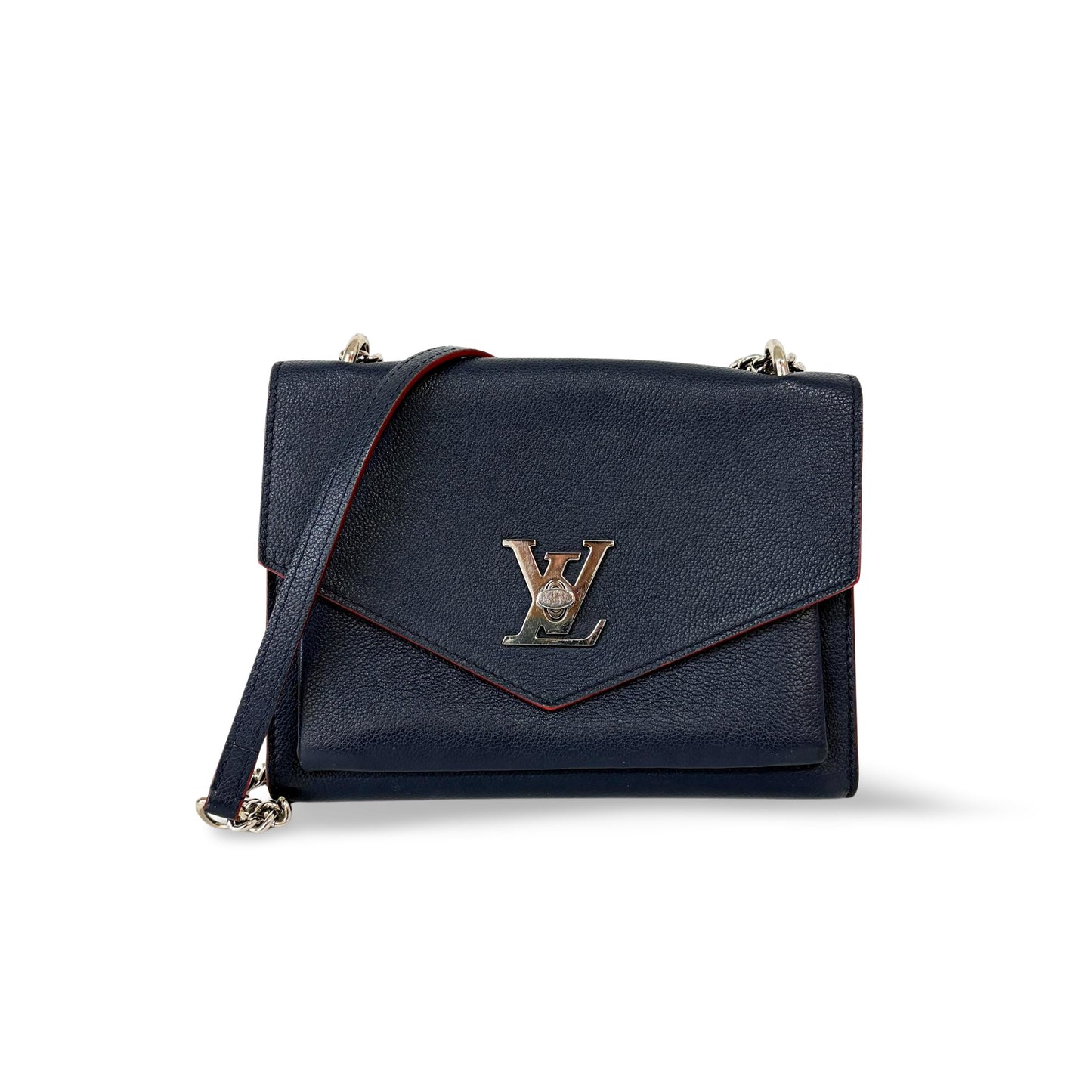 Louis Vuitton My Lock Me Chain Bag Navy
