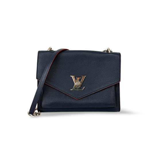Louis Vuitton My Lock Me Chain Bag Navy