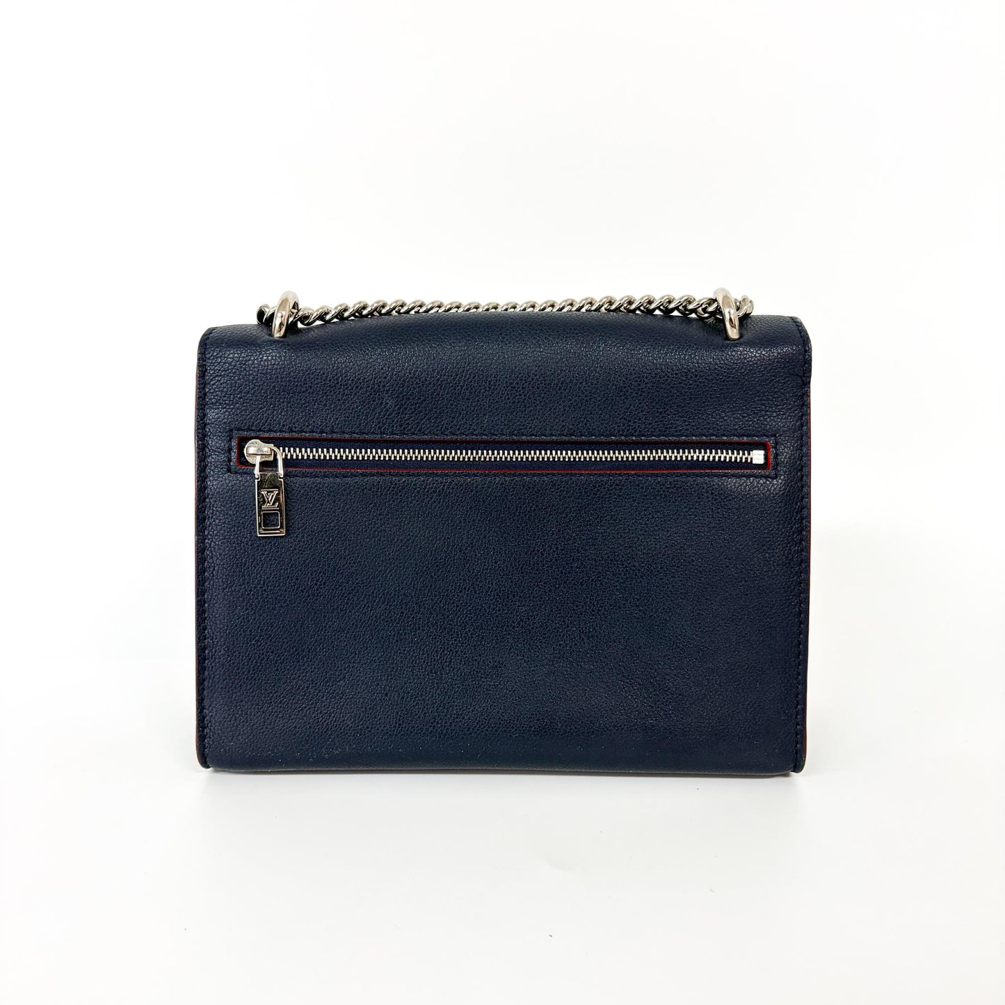 Louis Vuitton My Lock Me Chain Bag Navy
