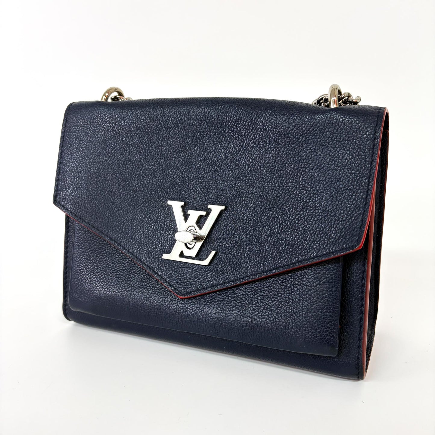 Louis Vuitton My Lock Me Chain Bag Navy