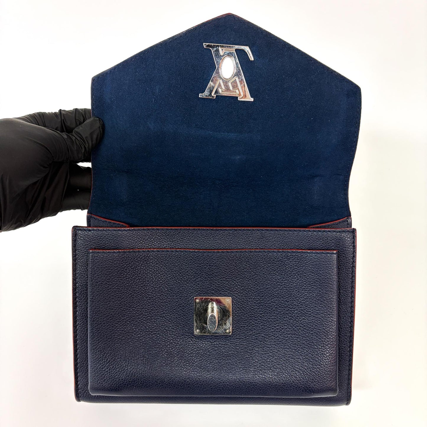 Louis Vuitton My Lock Me Chain Bag Navy