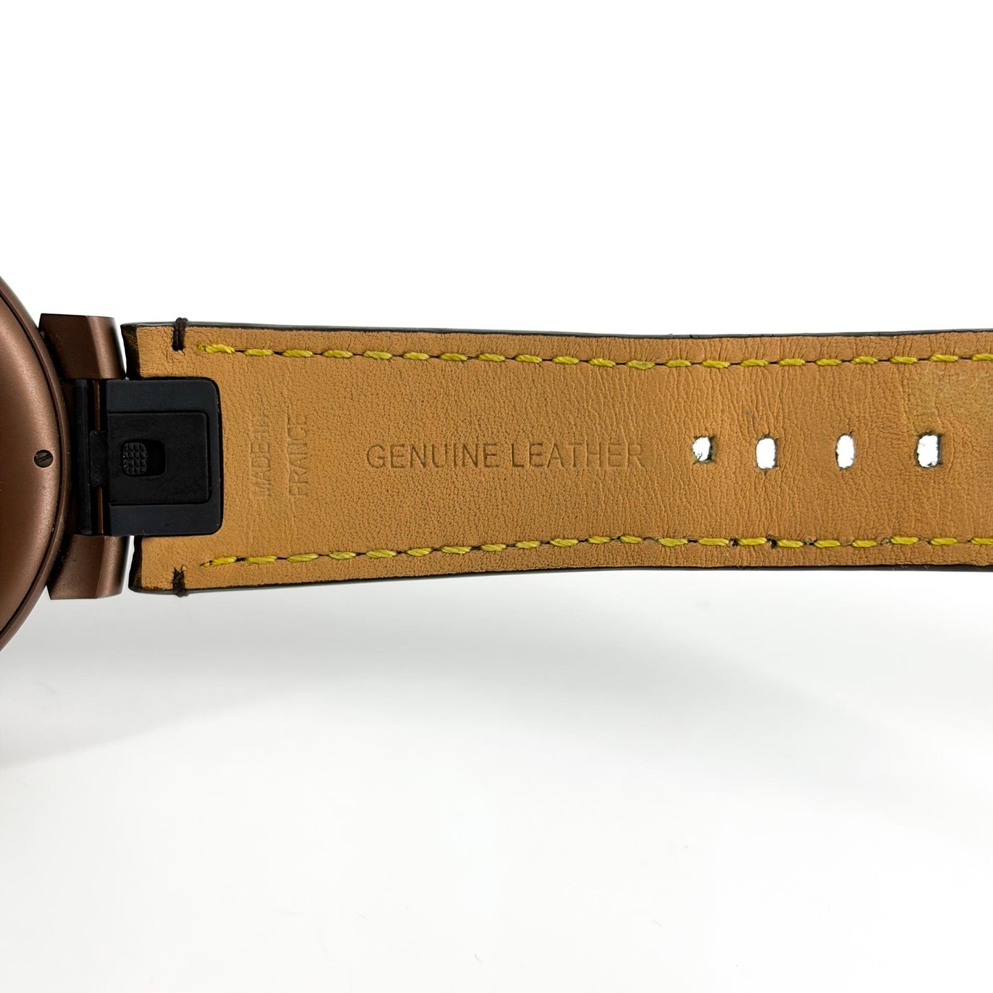 Louis Vuitton Tambour Horizon Matte Brown Monogram Canvas Strap