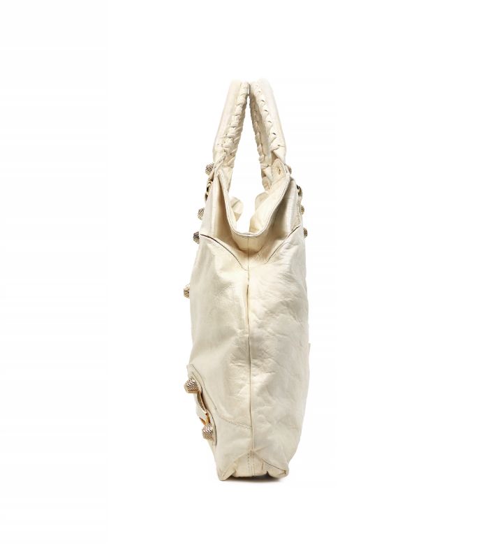 Balenciaga White Giant Briefcase