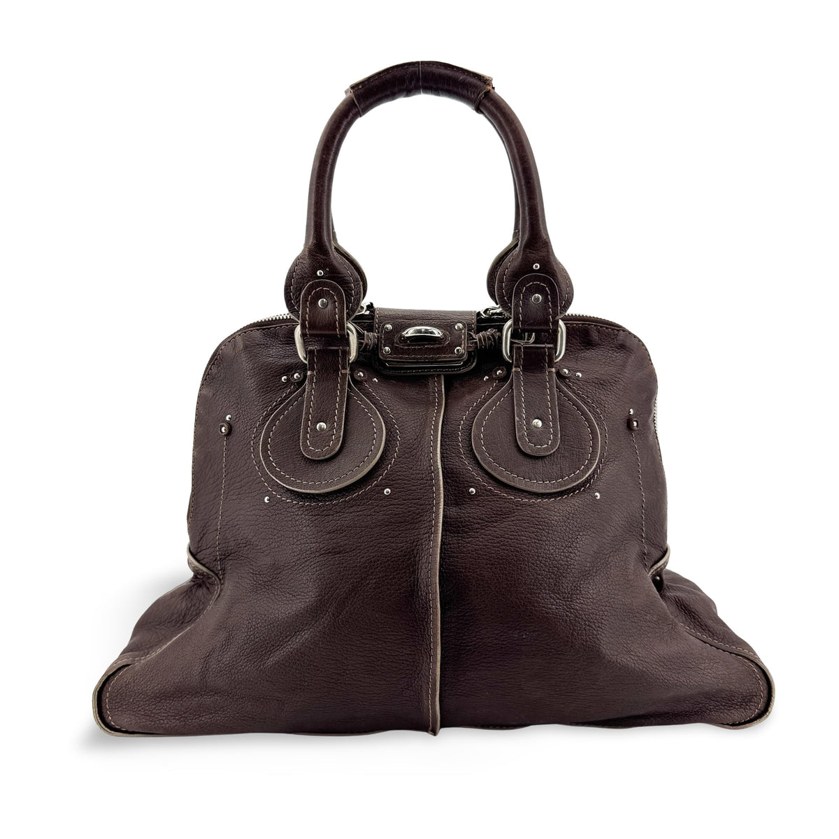 Chloé Paddington Tote Bag Dark Brown