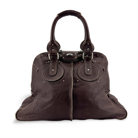 Chloé Paddington Tote Bag Dark Brown