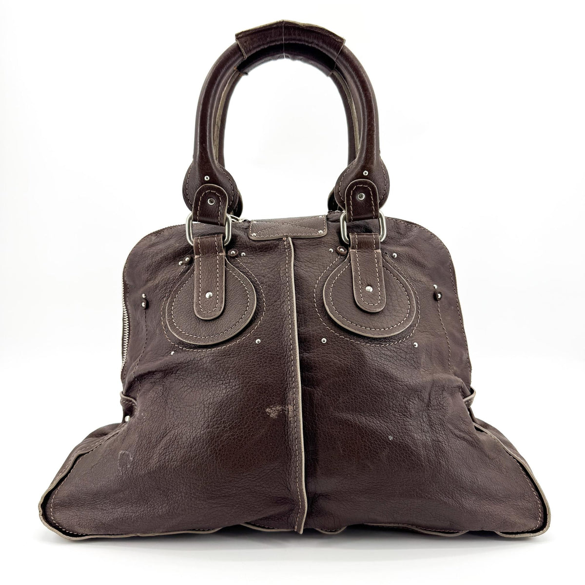 Chloé Paddington Tote Bag Dark Brown