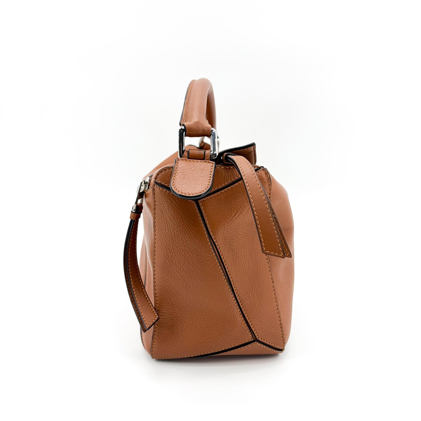Loewe Medium Puzzle Bag Tan