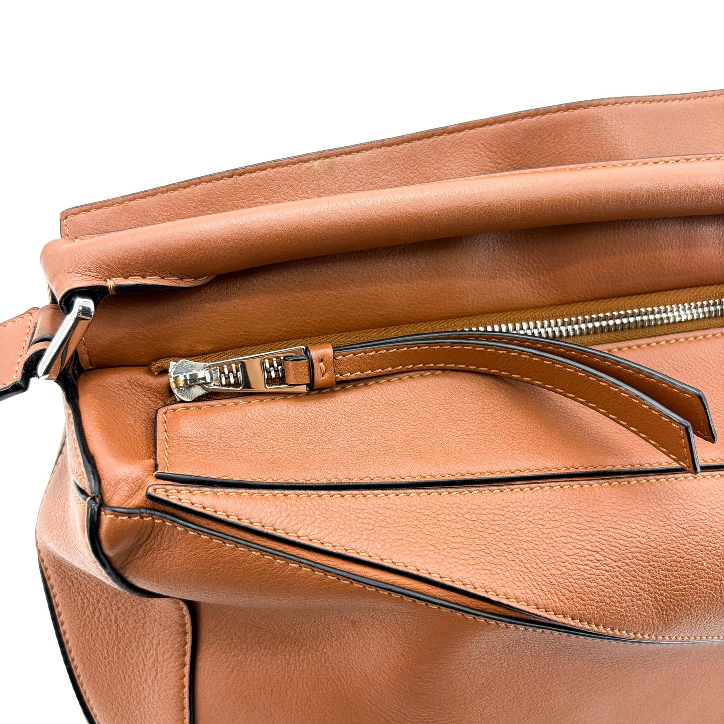 Loewe Medium Puzzle Bag Tan