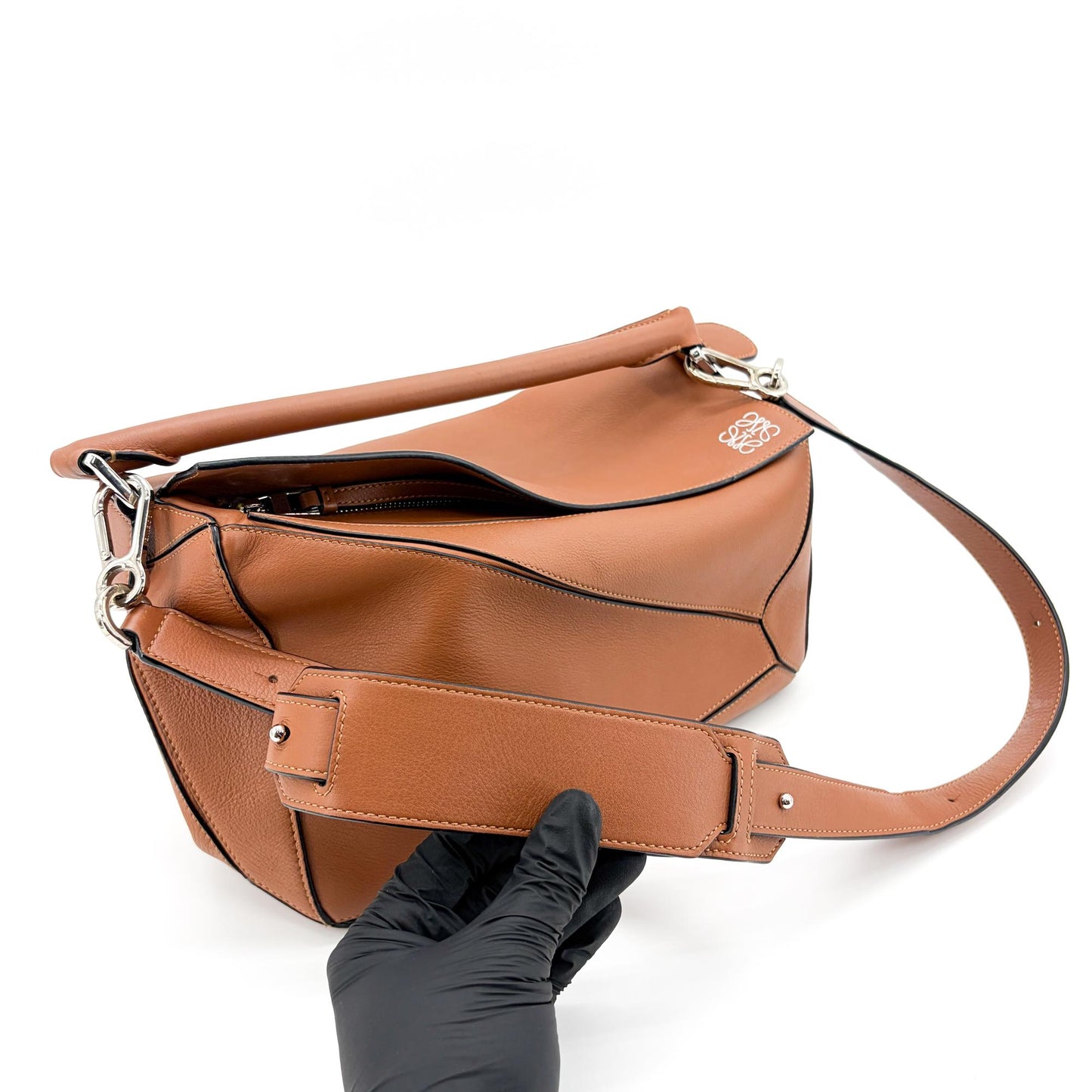 Loewe Medium Puzzle Bag Tan