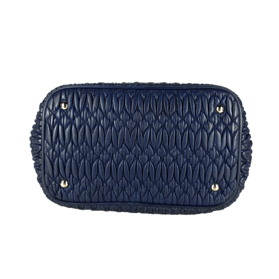 Napa Matelassé Crystal Strap Tote Bag Shoulder Bag RN0896