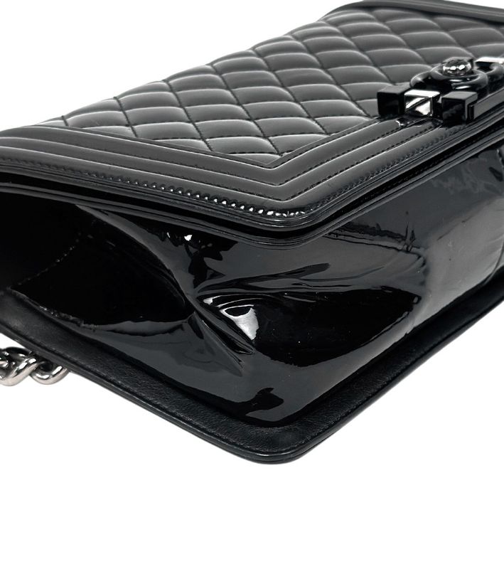 Chanel Black Medium Faded Boy Bag