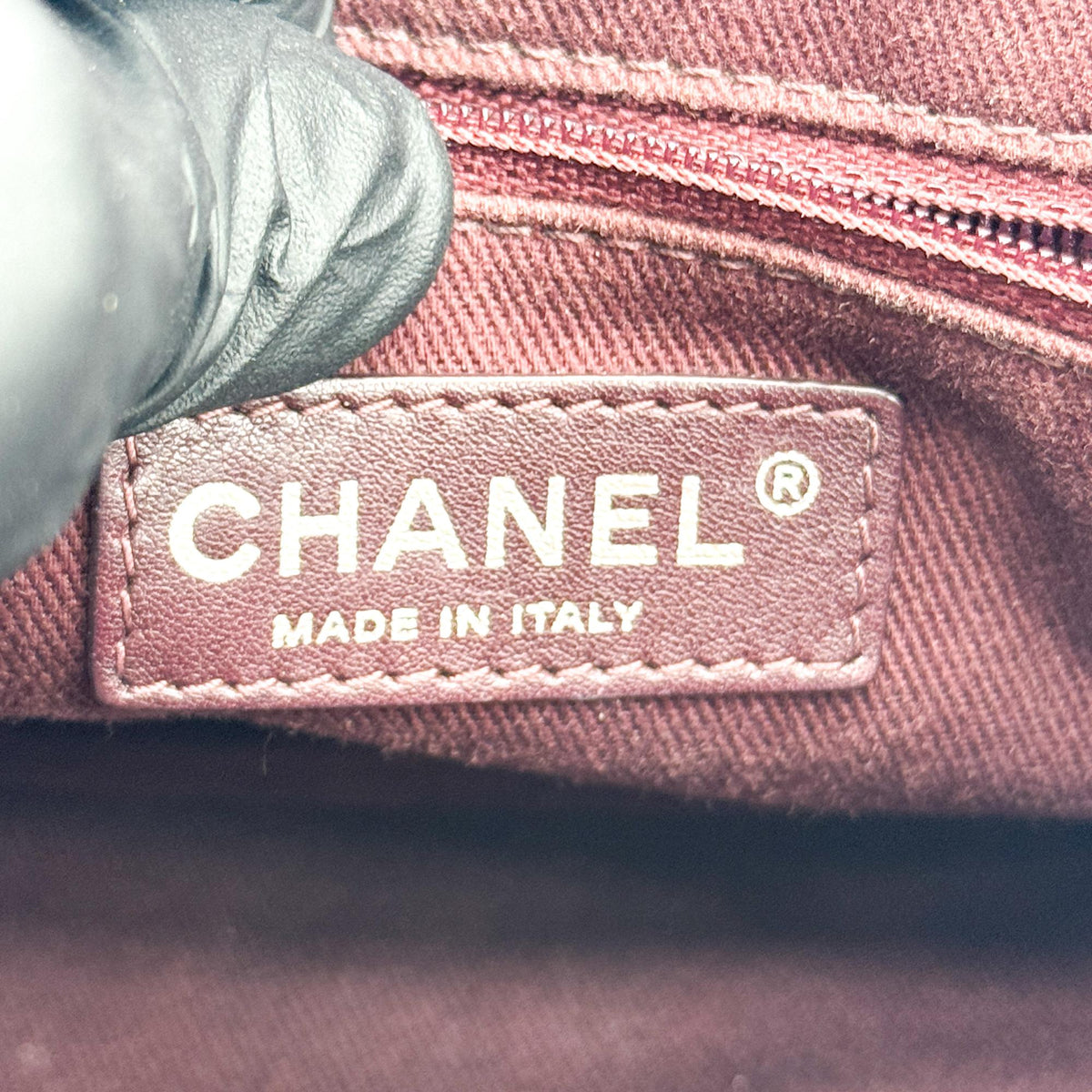 Chanel Yeezy Caviar Flap Bag Silver Hardware Black