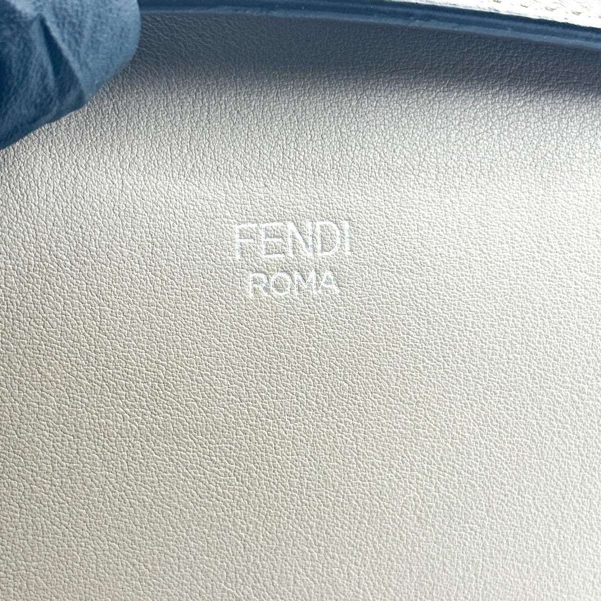 Fendi By The Way Medium Crossbody Bag Dove Grey