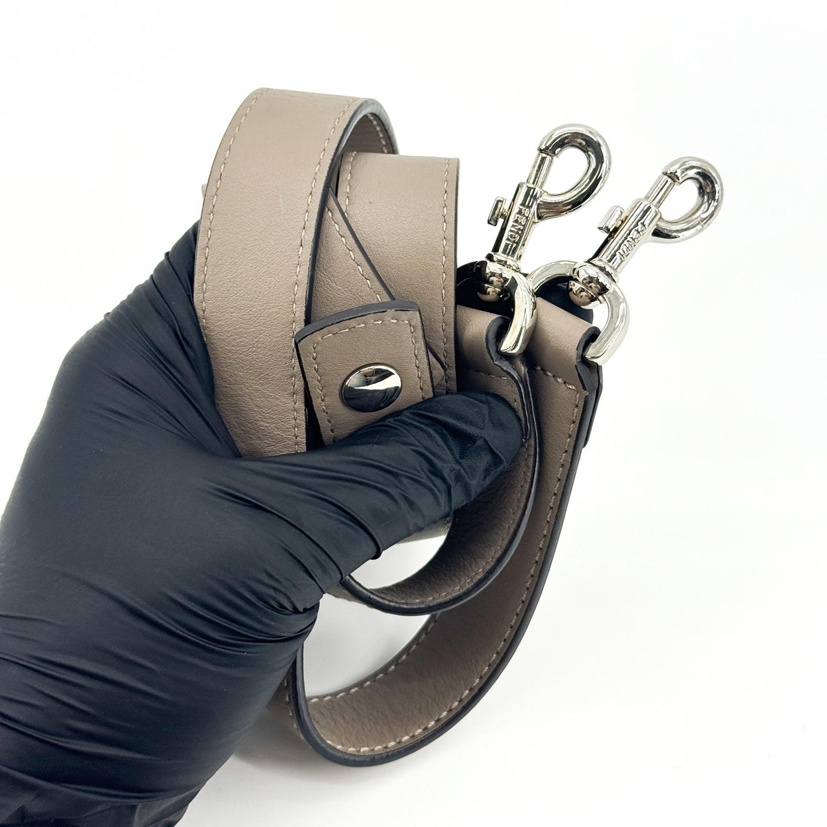 Fendi By The Way Medium Crossbody Bag Dove Grey