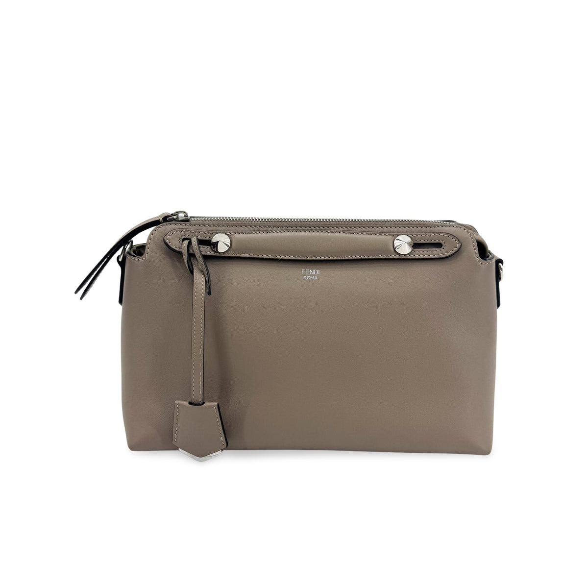 Fendi By The Way Medium Crossbody Bag Dove Grey