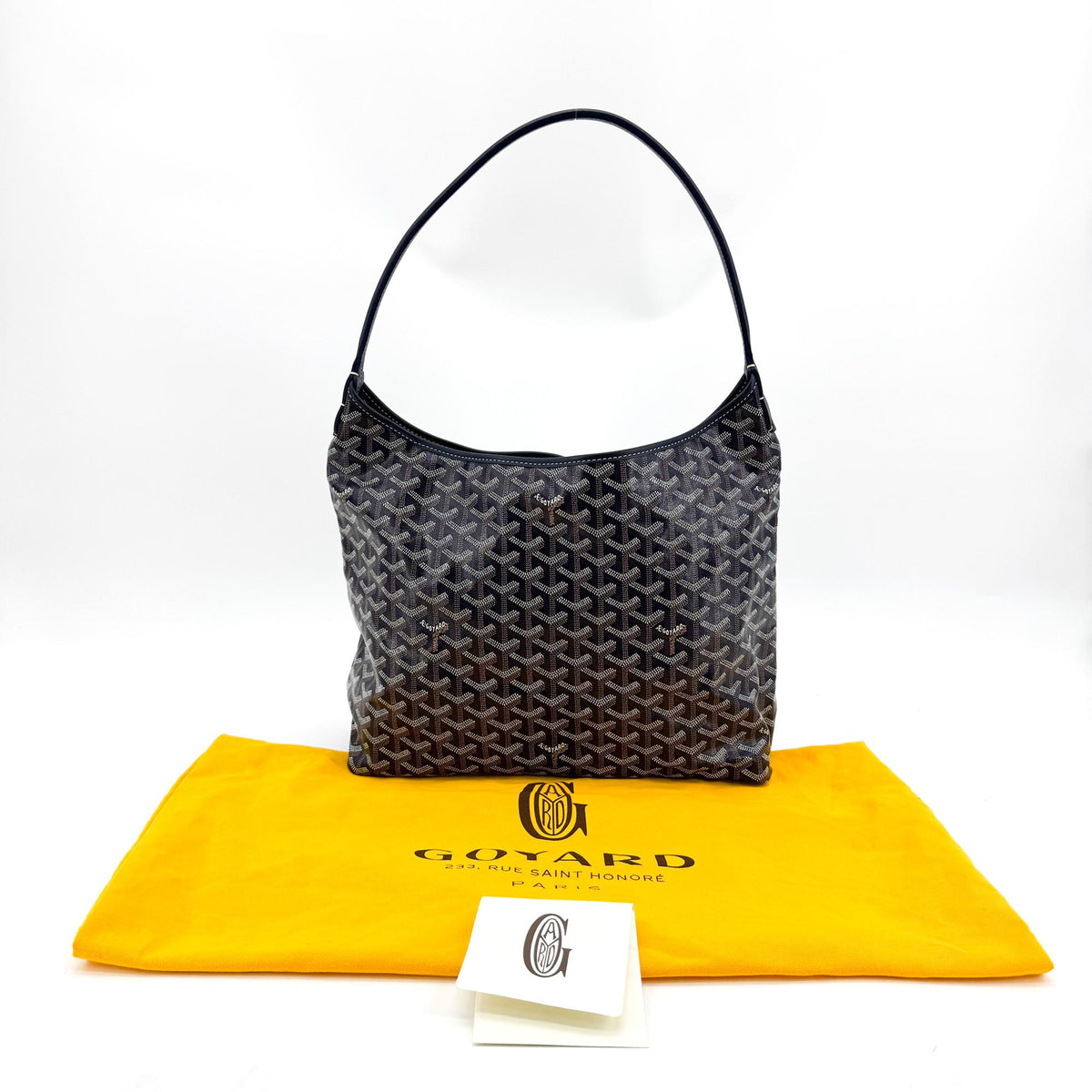 Goyard Boheme Hobo Bag Navy